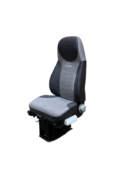 National Premium Truck Seat in Charcoal & Gray Cloth