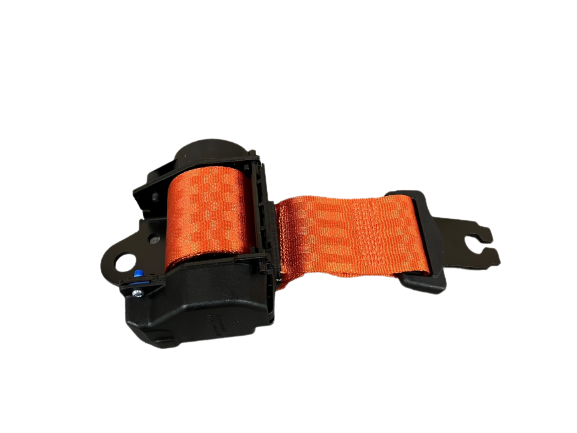 Replacement Seatbelt w/extended buckle - Orange (P/N: 1355287)