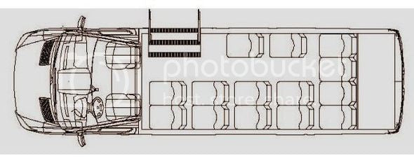 bus seat floor plan layout