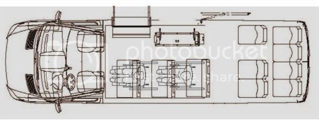 bus seat floor plan layout