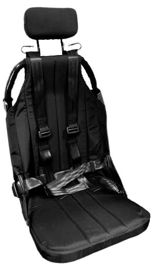 Heavy Duty Flip Down Crew Sling Seat with 4 Point Harness