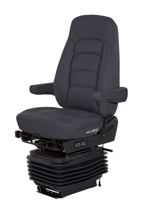 STEVEJオットマン Bostrom Wide Ride+Serta® High Back Seat in Black Ultra-Leather