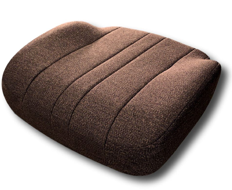 National 21" Wide Replacement Truck Seat Cushion in Brown Mordura Cloth