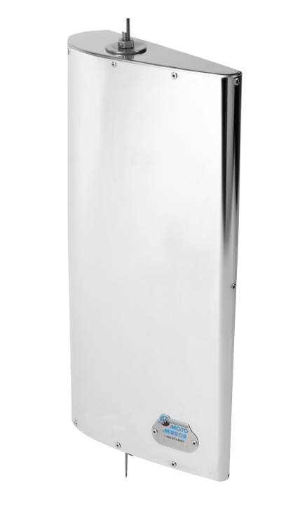 MotoMirror Aero Style Heated Truck Mirror - Driver Side with