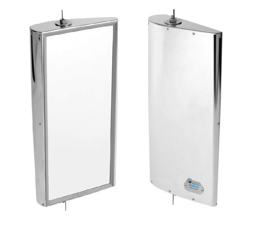 MotoMirror Aero Style Driver & Passenger Truck Mirrors with