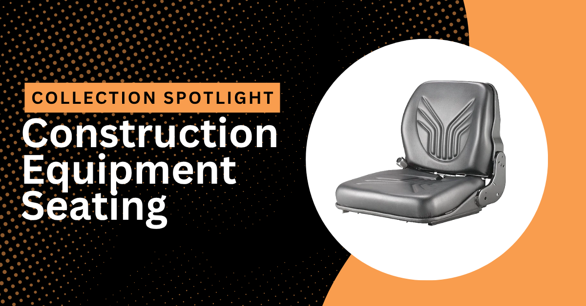 Collection Spotlight: Construction Equipment Seating