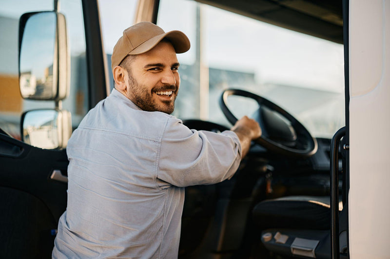 New semi truck driver