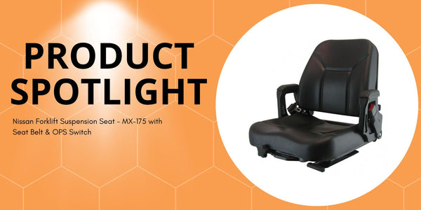 Product Spotlight Nissan Forklift Suspension Seat