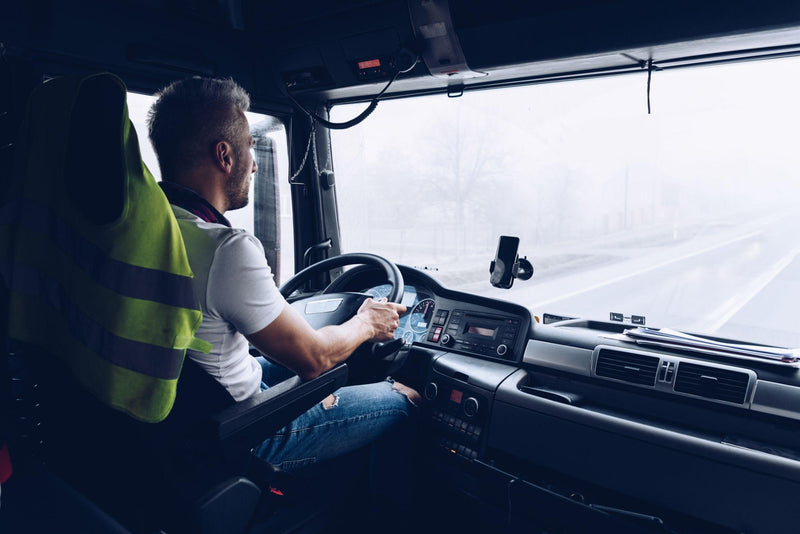 Semi truck driver