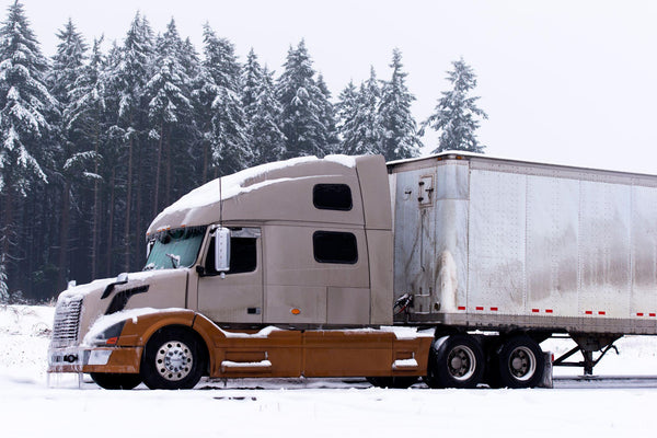 Trucking in the snow 