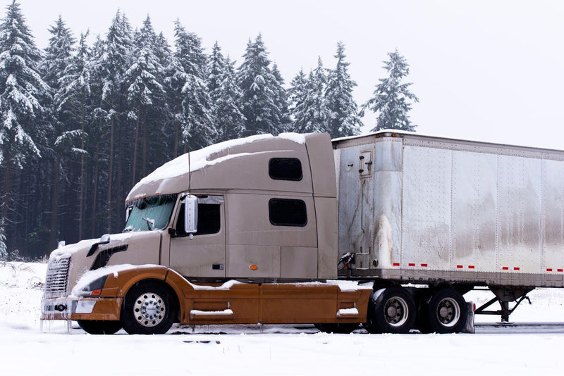 Trucking in the snow 