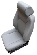 Knoedler Extreme Low Rider Seat in Gray Ultra Leather for Hino Cabover