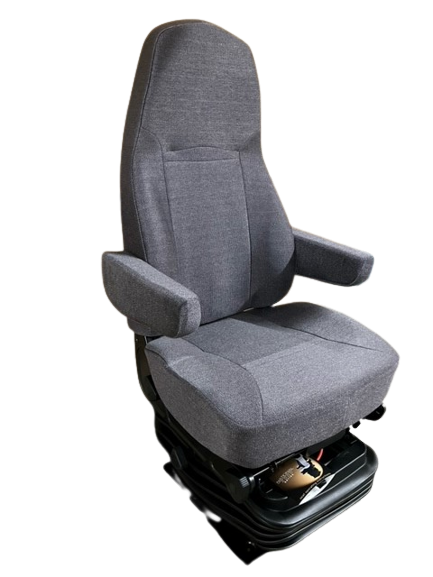 National International ProStar High Back Seat with Dual Arms in Gray Cloth - 40030.42CF313