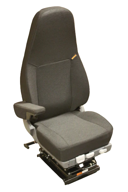 2020+ Cascadia w/OPS Switch - ISRI 5030/880 Deluxe Narrow Truck Seat in Black Mordura with RH Arm