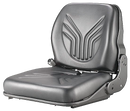 Grammer B12 Forklift Seat in Black Vinyl - PN 1129306