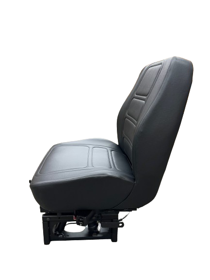Onyx Mid Back Air Suspension (Dual Shock) Seat in Black Cordura Cloth