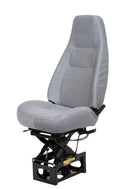 Bostrom Baja High Back Truck Seat in Gray Cloth – PN 1247001-552