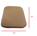 Replacement Cushion for Jump Seat 11 – Brown Cordura Cloth PN 18147-061