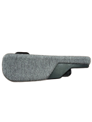 ISRI 5030 Series Replacement Wide Armrest in Gray Mordura Cloth - Right Hand