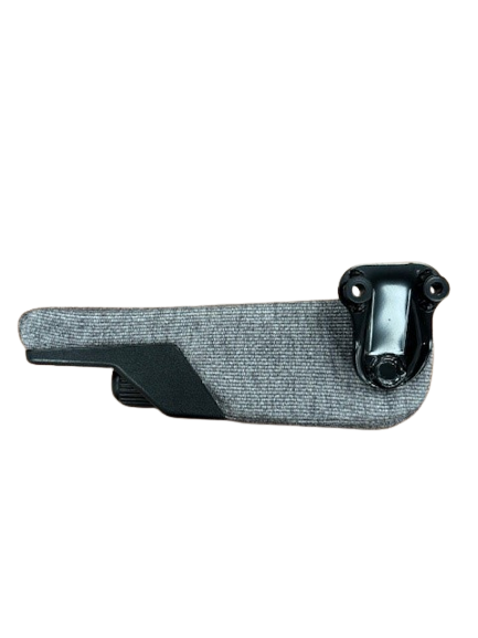 ISRI 5030 Series Replacement Wide Armrest in Gray Mordura Cloth - Right Hand