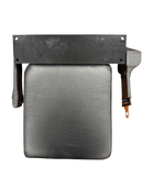 Jump Seat 34 - Step Van Seat in Black Vinyl With 2-Point Retractable Seat Belt