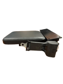 Jump Seat 34 - Step Van Seat in Black Vinyl With 2-Point Retractable Seat Belt