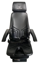 Grammer MSG 85/722 Off Road Suspension V Seat in Black Vinyl