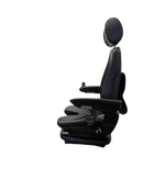 Grammer MSG 85/722 Off Road Suspension V Seat in Black Vinyl