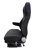 National Commander - Right Hand Control Buttons with Right Armrest in Black Mordura