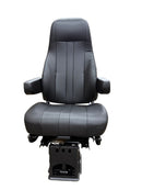 National Captain High Back in Black Versa Leather with Dual Armrests – PN 50764 345