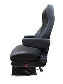 National Captain High Back in Black Versa Leather with Dual Armrests – PN 50764 345