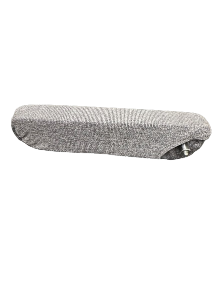ISRI Right Hand Armrest in Grey Mordura Cloth OEM ISRI Freightliner PN SCO-941704