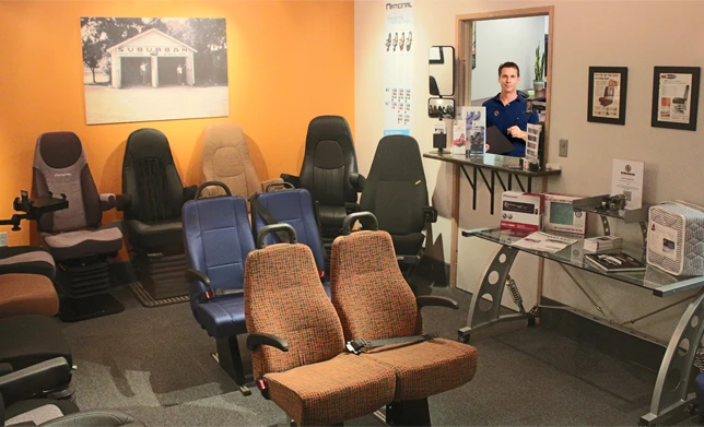 suburban seats showroom