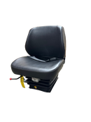 KAB T6-11 Mechanical Suspension Equipment Seat in Black Vinyl – Fits HIAB Moffet