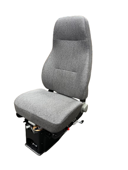 National Standard Plus in Gray Mordura Cloth with Dual Arms, Triple Chamber Air Lumbar and EZY Rider Adapter Kit