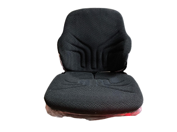 Grammer Seat Top S721 (Upper Only) in Black and Gray Matrix Cloth - P/N: 1205878