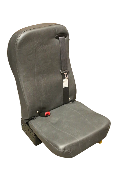 AbiliTrax 3PT Seat in Gray Vinyl for use with Cam Lock Legs