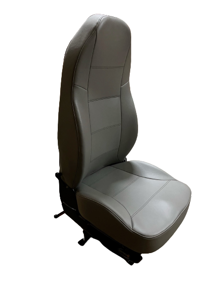 Seats Inc Heritage Silver Seat in Grey Vinyl P/N: 189800VN605