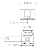 Under Seat Retractor – Replacement Foldaway Belt – Freedman PN 56570