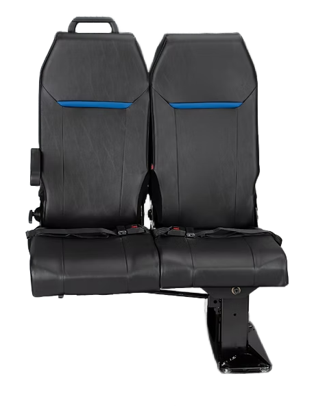 VICTA Double Foldaway Seat with Retractor Belts Street Side – PN CZACN35LKS097-02