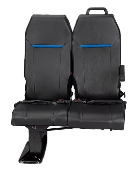 VICTA Double Foldaway Seat with Retractor Belts Curb Side – PN CZACN35RKS097-02