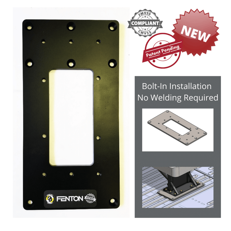 AbiliTrax Mounting Plate for the Freedman Double Foldaway Seat
