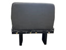 Double Feather Handi-Flip Bus Seat in Gray Vinyl w/ Lap Seatbelts