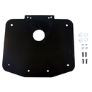 National Captain High Back – Gray Mordura Cloth with Right Hand Arm & International Mounting Plate