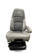 Sears Atlas II LE in Grey Ultra Leather & Grey Cloth with Heat, Cooling & RH Stowaway Arm and LH Standard Arm
