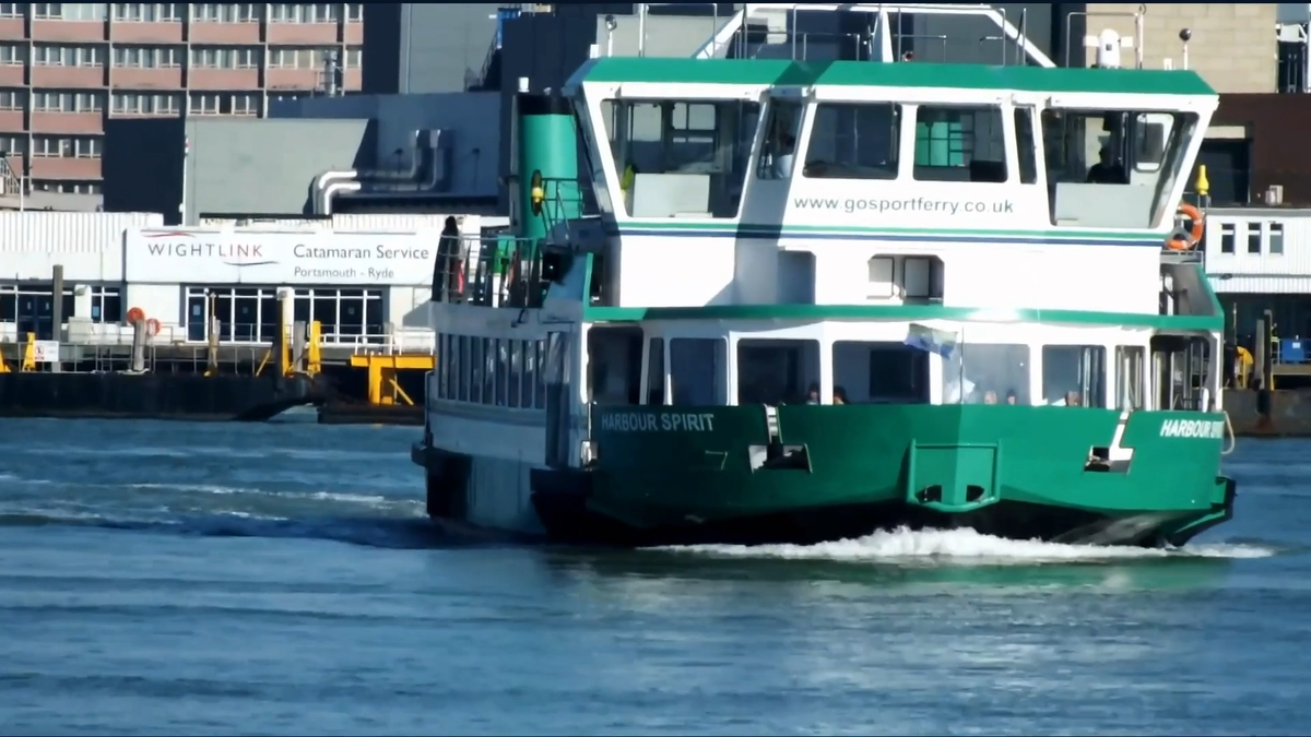 Ferry in the Harbour