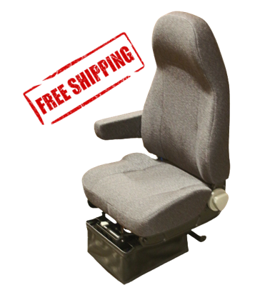 National Routemaster Height Adjustable (Non-Suspension) Bus Driver Seat (P/N: 51118.266)
