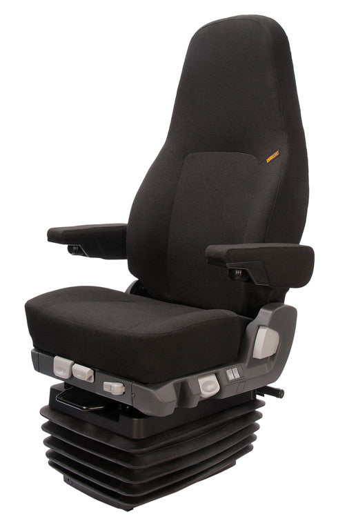 ISRI 5030/880 Deluxe Truck Seat in Black Cloth with Dual Arms