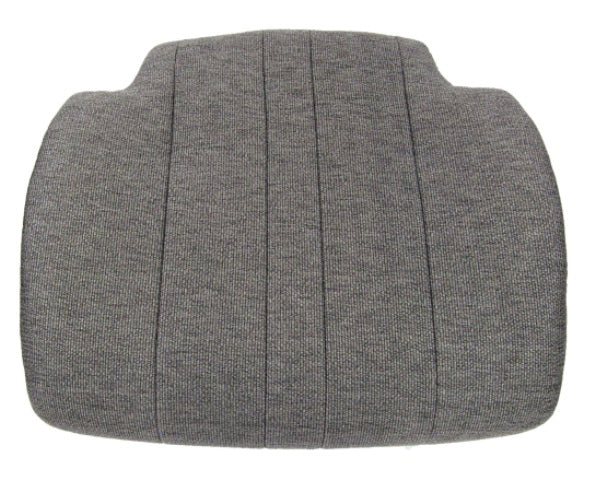 National 23" Wide Replacement Truck Seat Cushion in Gray Mordura Cloth with Bolsters