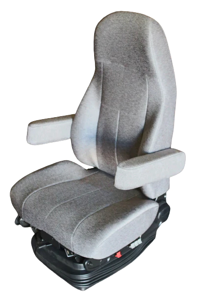 National HP3 23” Air Seat in Grey Mordura Cloth with Dual Armrests For Volvo